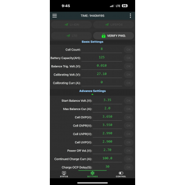 BMS JK mobil-screen