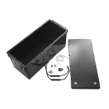 Battery Box 640×245×220 mm black plastic