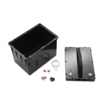 Battery Box 363×212×230 mm black plastic