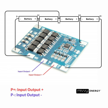 BMS 4S 20A diagram