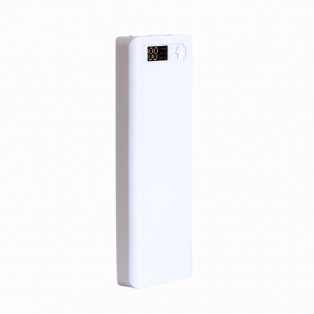DIY powerbanka 10×18650 li-Ion, bílá