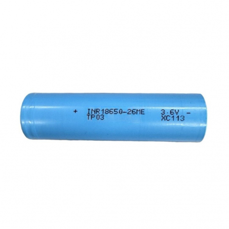 Cell Li-Ion 2600mAh 15A 3,6V TENPOWER 18650-26ME