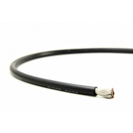 Kabel 2AWG nikl-měď jemně laněný - černý