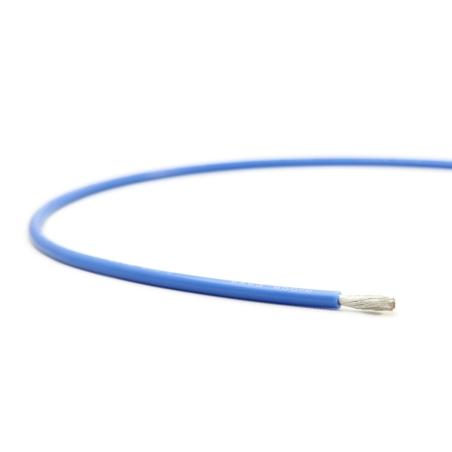 Silikonový kabel 8AWG, modrý
