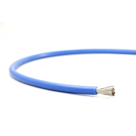 Silikonový kabel 4AWG, modrý