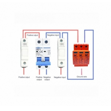 Přepěťová ochrana CET 3P T1+T2 1000V DC LIERWEI – mivvyENERGY.cz