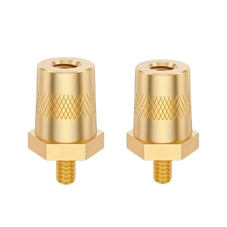 Reducer for battery M8, brass
