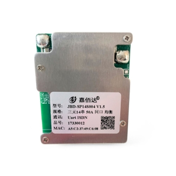 BMS 7S-14S Li-Ion 50A 3,7V Smart Bluetooth Jiabaida