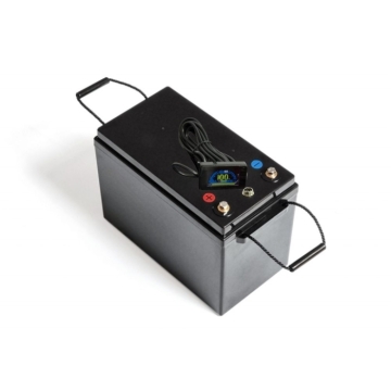 AkuBox LiFePO4 280Ah 25,60V 7,16kWh with external LCD