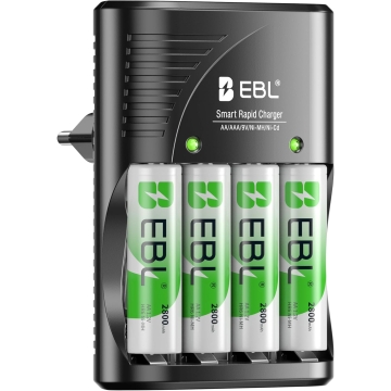 EBL battery charger AA AAA 9V - type C802 | battery charging - mivvyENERGY.cz