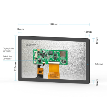 Displej LCD dotykový 4,3" pro JK BMS V19 UART