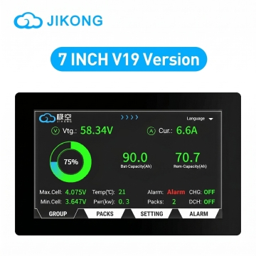 Displej LCD dotykový 4,3" pro JK BMS V19 UART
