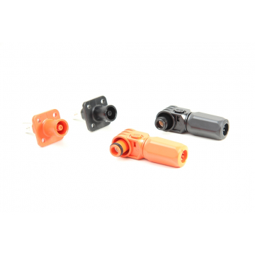DC power cable connector, 2 pairs (female, male) - 200A 1000V
