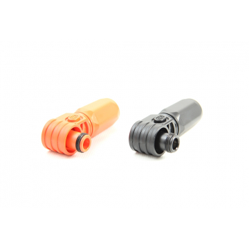 DC power cable connector, 2 plugs (male) - 200A 1000V
