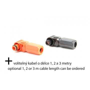 DC Power Cable Connectors SurLok QLB 200A 1000V, 2 plugs (male)