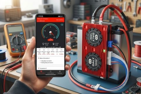 How to use the Smart BMS Daly app