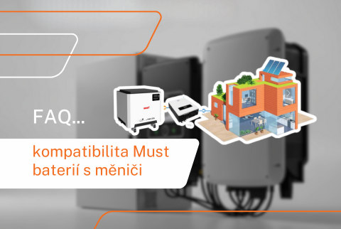 Kompatibilita baterií Must s měniči